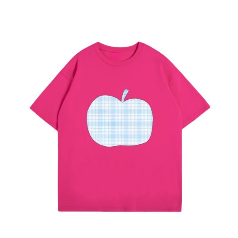 Artistic Big Apple Crewneck T-Shirt